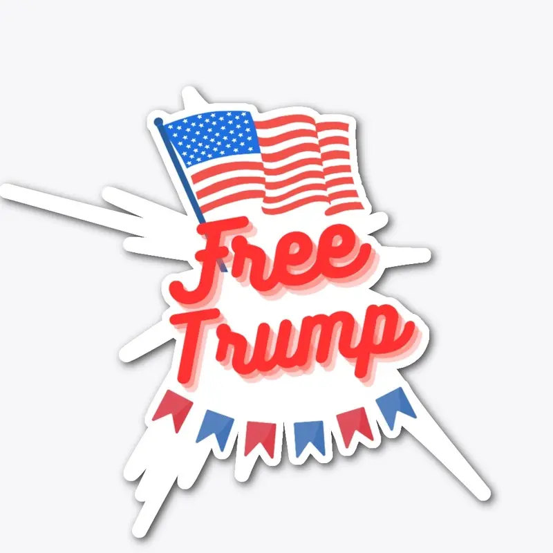 Free Trump Flag